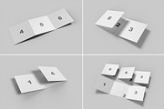 Square Trifold Brochure Mockup, a Books & Magazine Mockup by Illusiongraphic (Thumbnail 27 of 28)