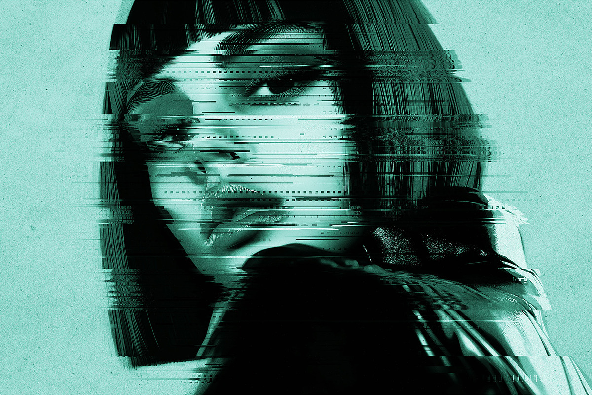 Distortion Glitch Photo Effect, a Layer Style Add-On by DesignerCandies (Photo 5 of 7)