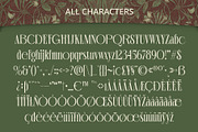 Revalyn – Art Noveau Font, a Serif Font by Craft Supply Co. (Thumbnail 8 of 8)