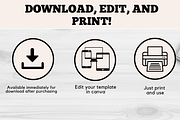 Editable Boarding Pass Template, an Invitation Template by YasdeyDesigns (Thumbnail 3 of 9)