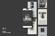 Online Course Creator Template, a Social Media Template by Creatiya Type (Thumbnail 1 of 5)
