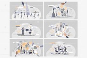 24 Human Resources V1 Concepts, a Person Illustration by VectorMine (Thumbnail 2 of 9)