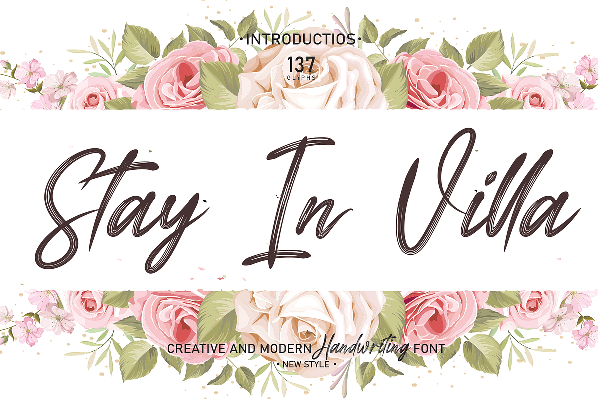 Brush Font Bundles Collections, a Script Font by Scratchones (Photo 6 of 11)