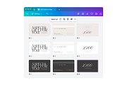 Editorial Gift Card Template Canva, a Marketing Template by LePosey Studio (Thumbnail 5 of 7)