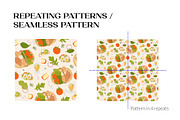 Summer Picnic Pattern Bundle, a Pattern Graphic by CreativeChristiana (Thumbnail 4 of 9)
