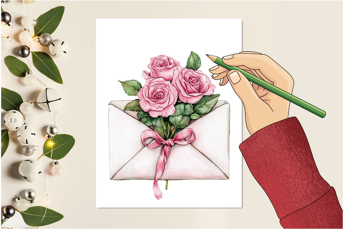 Love Notes Doodles, an Illustration by Design Market (Photo 5 of 5)