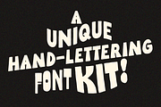 Hand-lettering Kit! Unique! Fonts!, a Font by Studio Funshop by Kelli (Thumbnail 1 of 8)