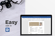 Vol.47 Resume & CV Template, a Resume Template by Hito Graphic (Thumbnail 6 of 8)