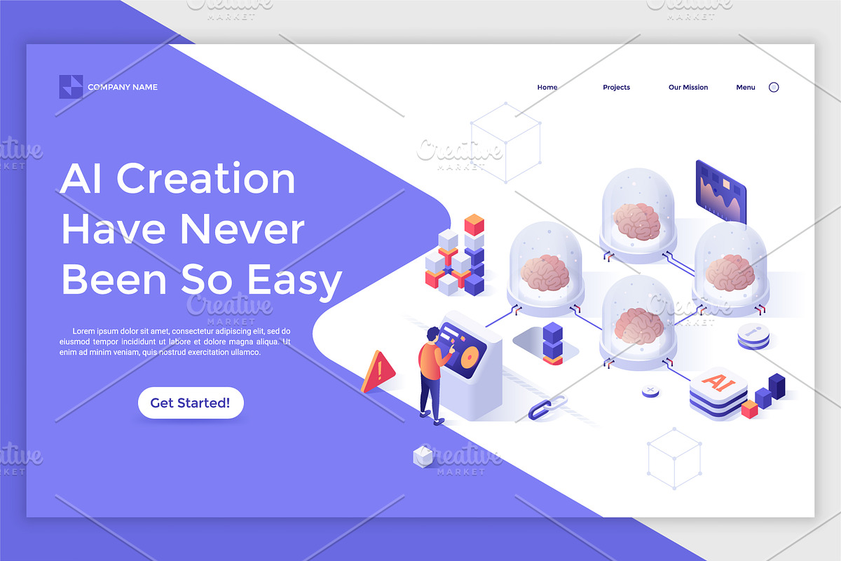Isometric Solutions Mini. Part 15, a Templates & Theme by Andrew Kras Design (Photo 7 of 16)