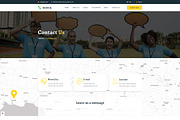 KHUDA Non-Profit PSD Template, a Landing Page Template by Andit themes (Thumbnail 11 of 15)