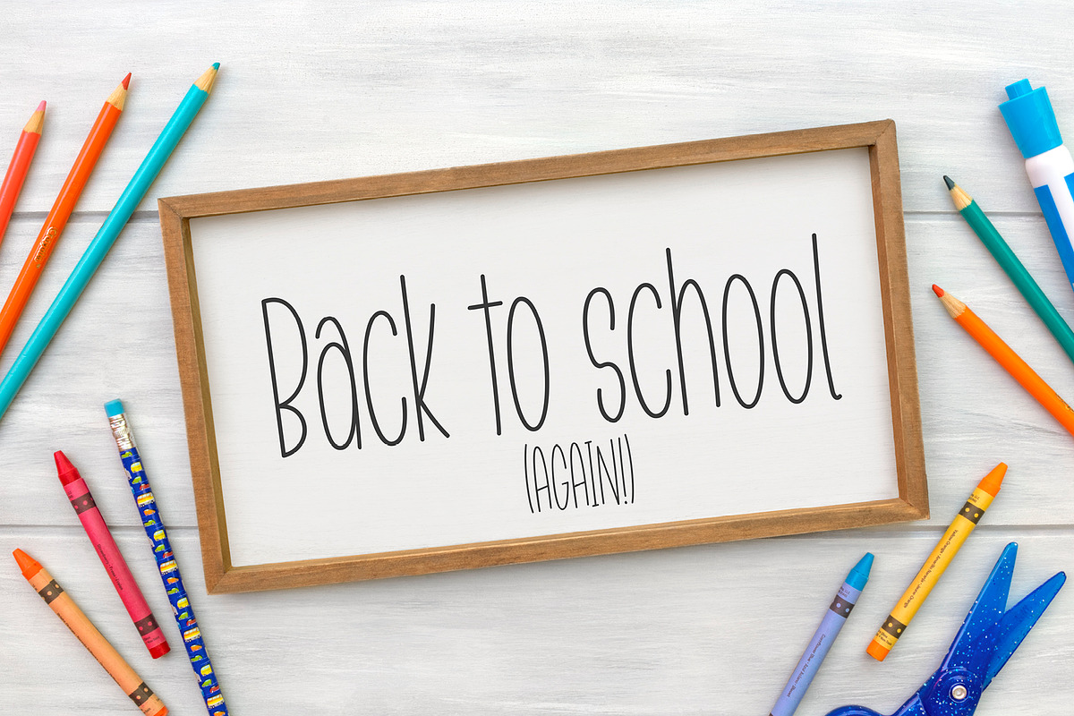 Rawbone fun handwritten font +extras, a Font by Little Type Factory (Photo 3 of 10)