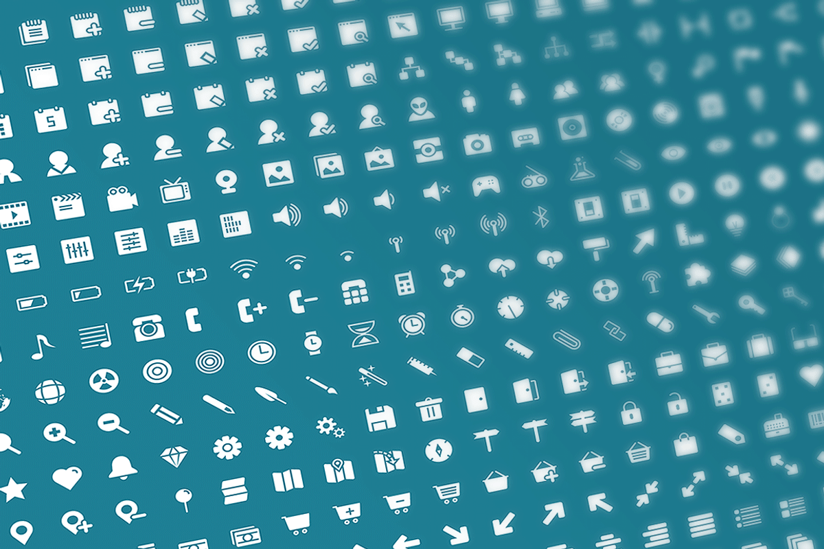 600 Solid Vector Icons, a Solid Icon by PixelBazaar (Photo 4 of 4)