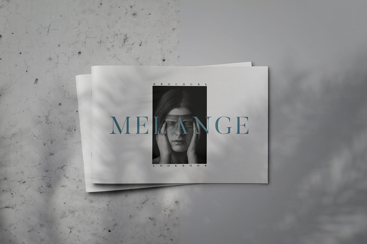 MELANGE - Brochure Lookbook Template, a Brochure Template by Indotitas (Photo 1 of 9)