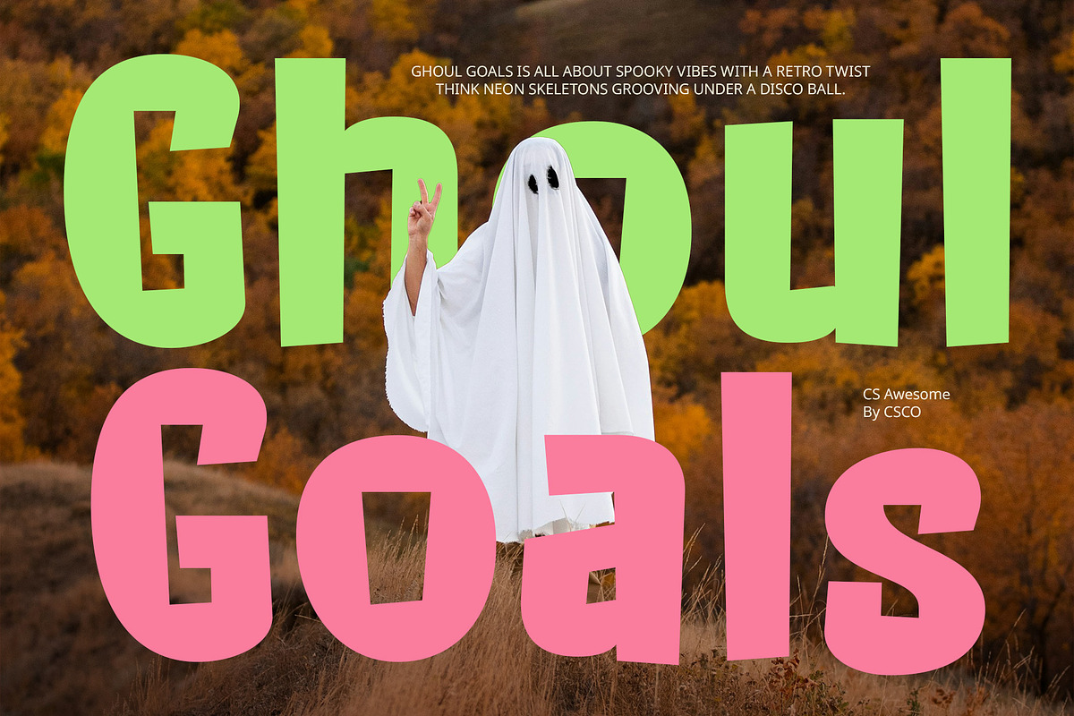 CS Awesome – Fun Font, a Sans Serif Font by Craft Supply Co. (Photo 3 of 8)