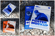 Poster Mockup, an Advertising Mockup by Unerispace (Thumbnail 1 of 5)