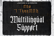 Agise Rujdi - Blackletter Font, a Blackletter Font by StringLabs (Thumbnail 9 of 10)