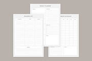 Study Planning Pages Set V-06, a Stationery Template by shahsoft (Thumbnail 3 of 3)