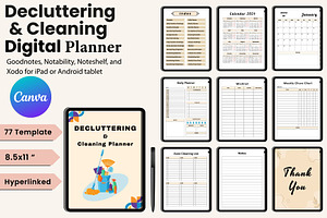 Digital Decluttering & Cleaning Plan