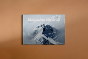 Wrapped Magazine Mockups