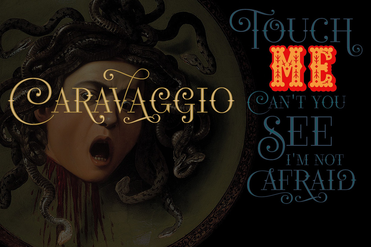 Rapsodia Type Family / 5 fonts preview 3