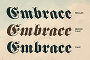 CS Denisa – Blackletter Font, a Blackletter Font by Craft Supply Co. (Thumbnail 6 of 8)