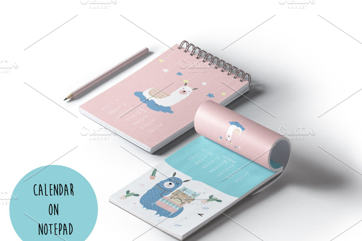 Adorable animal calendar 2# 2019, an Animal Illustration by Piixypeach (Photo 4 of 6)