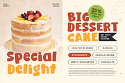 Lemon Cookies - Food Font, a Handwritten Font by Mozatype (Thumbnail 6 of 8)