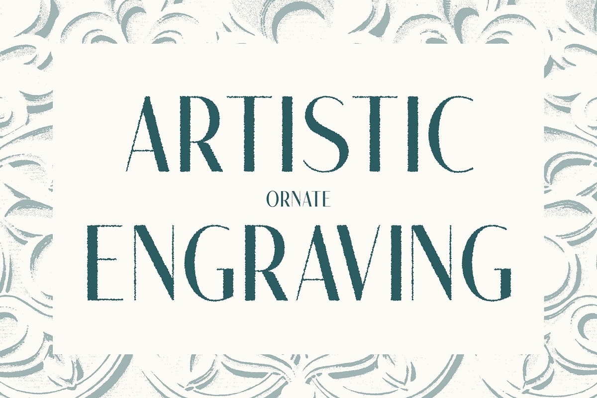 Roku Rough, a Sans Serif Font by Craft Supply Co. (Photo 2 of 8)