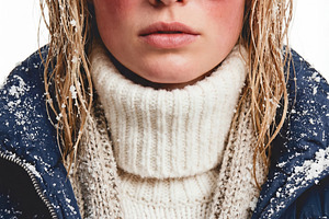 Young Woman with Frosted Glasses, a Beauty & Fashion Photo by Virgo Studio