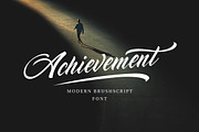 Achievement Script, a Script Font by vatesdesign (Thumbnail 1 of 7)