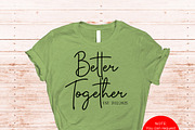 Better Together Minimalist Cute PNG, an Object Illustration by Star Graphic Design (Thumbnail 4 of 13)