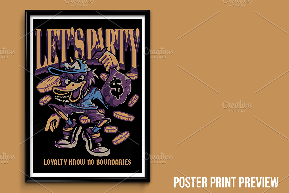 Let's Party Illustration, a Person Illustration by badsyxn (Photo 4 of 5)