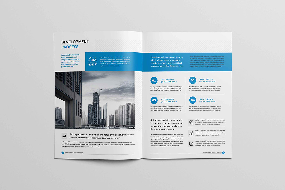 Annual Report Brochure, a Brochure Template by New Lines (Photo 10 of 12)