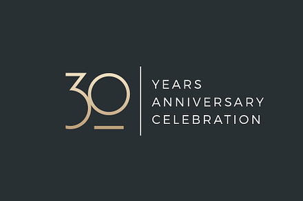 Thirty years celebration event., a Background Graphic by lettett