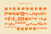 Rownet - Rounded Bold Font, a Sans Serif Font by limitype (Thumbnail 11 of 16)