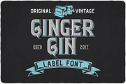 Ginger Gin typeface, a Script Font by VozzyStock (Thumbnail 1 of 5)