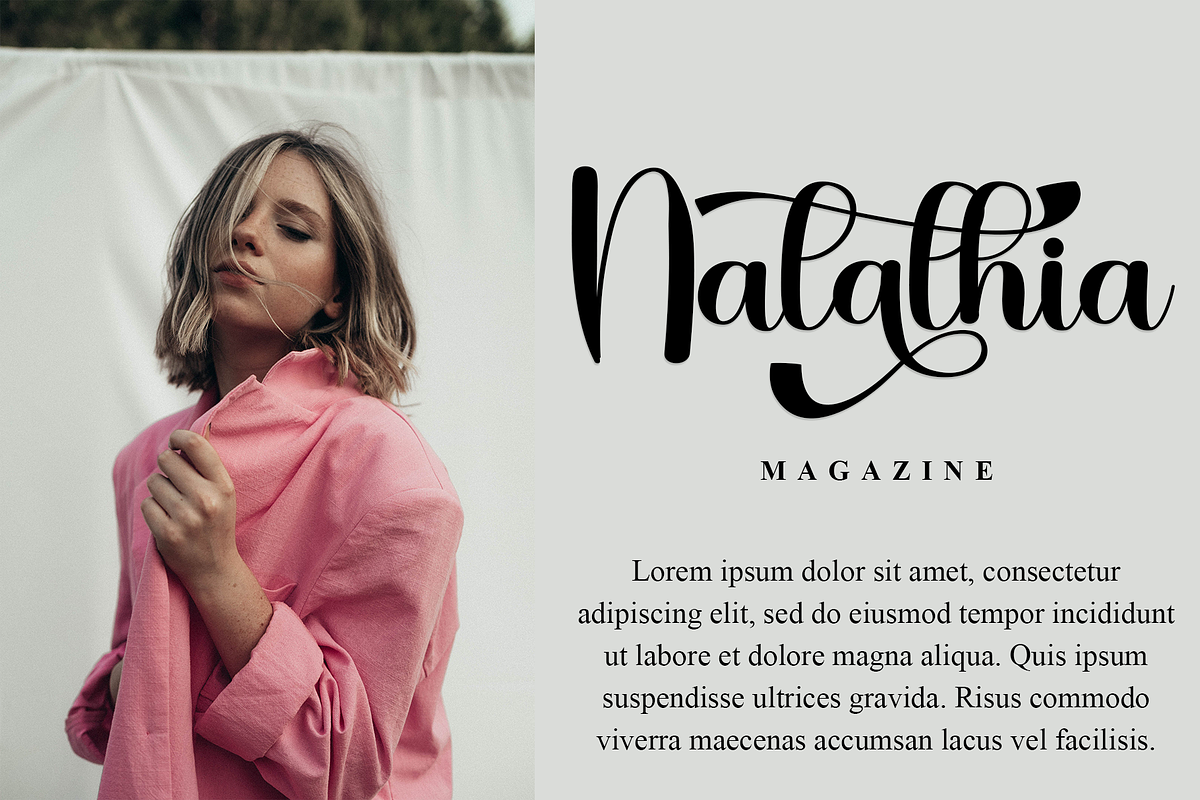 Nature, a Handwritten Font by FreshTypeINK (Photo 2 of 8)