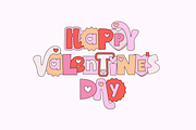 Retro Valentine's Day Alphabet Set, an Object Graphic by KA Designs (Thumbnail 10 of 13)