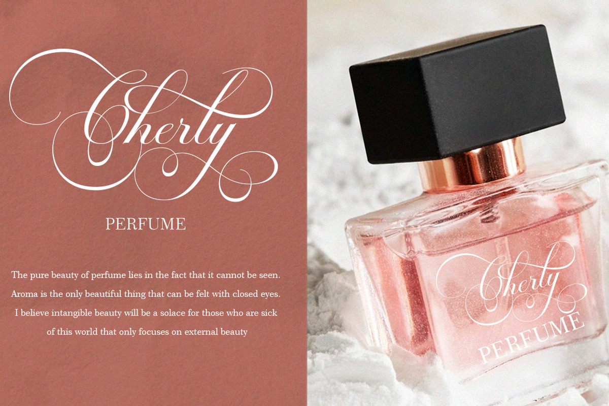 Blissful |Classic Calligraphy, a Script Font by Romiecreative (Photo 4 of 8)