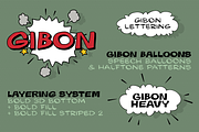 Gibon Font Family, a Font by Juraj Chrastina (Thumbnail 4 of 4)