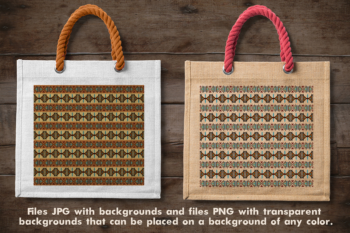 Tribal ethnic seamless patterns, a Pattern Graphic by Live line (Photo 4 of 5)