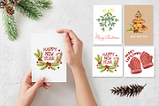 Holidays. Merry Christmas & New Year, a Pattern Graphic by Nejumi (Thumbnail 6 of 6)