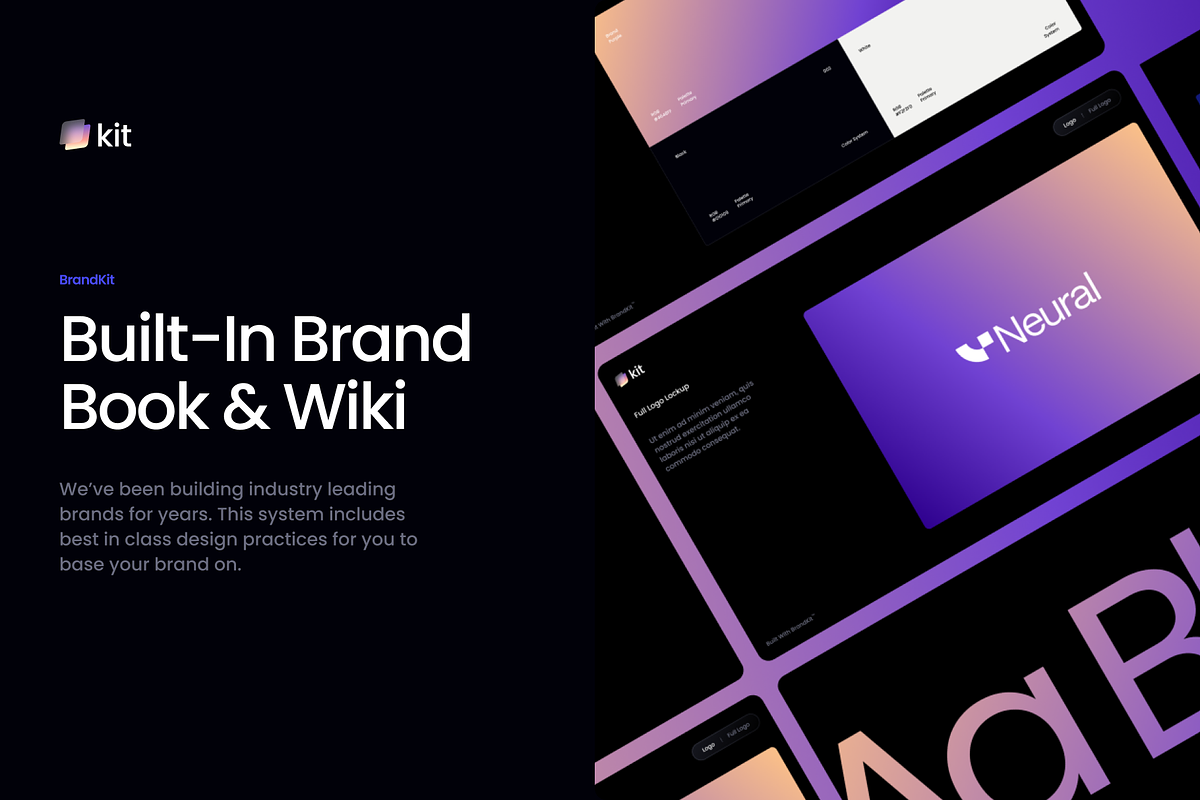 BrandKit - Brand Identity System, a Branding & Logo Template by BrandKit (Photo 4 of 6)
