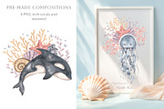 Under the sea, an Illustration by NellyaEgorova (Thumbnail 3 of 13)
