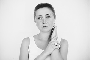 Woman with short buzz cut, a Beauty & Fashion Photo by Anna Efetova