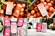 38 Juice Packaging & Branding Mockup, a Packaging Mockup by Vitora Mockup (Thumbnail 3 of 12)