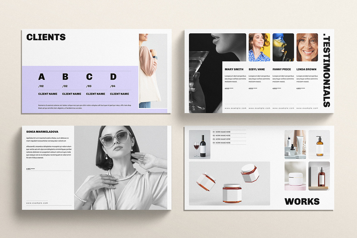 Services Guide Presentation Template, a Presentation Template by E-Type (Photo 4 of 6)
