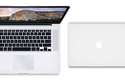 Realistics mockup-Apple Macbook Pro, a Device Mockup by Leschinger.cz (Thumbnail 5 of 6)