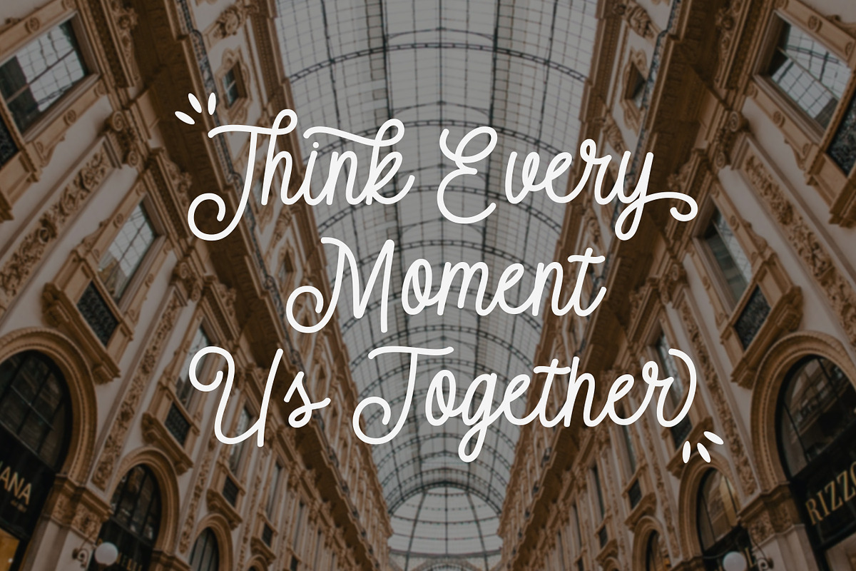 Taringue – Monoline Script Font, a Script Font by Imiftype Studio (Photo 8 of 10)