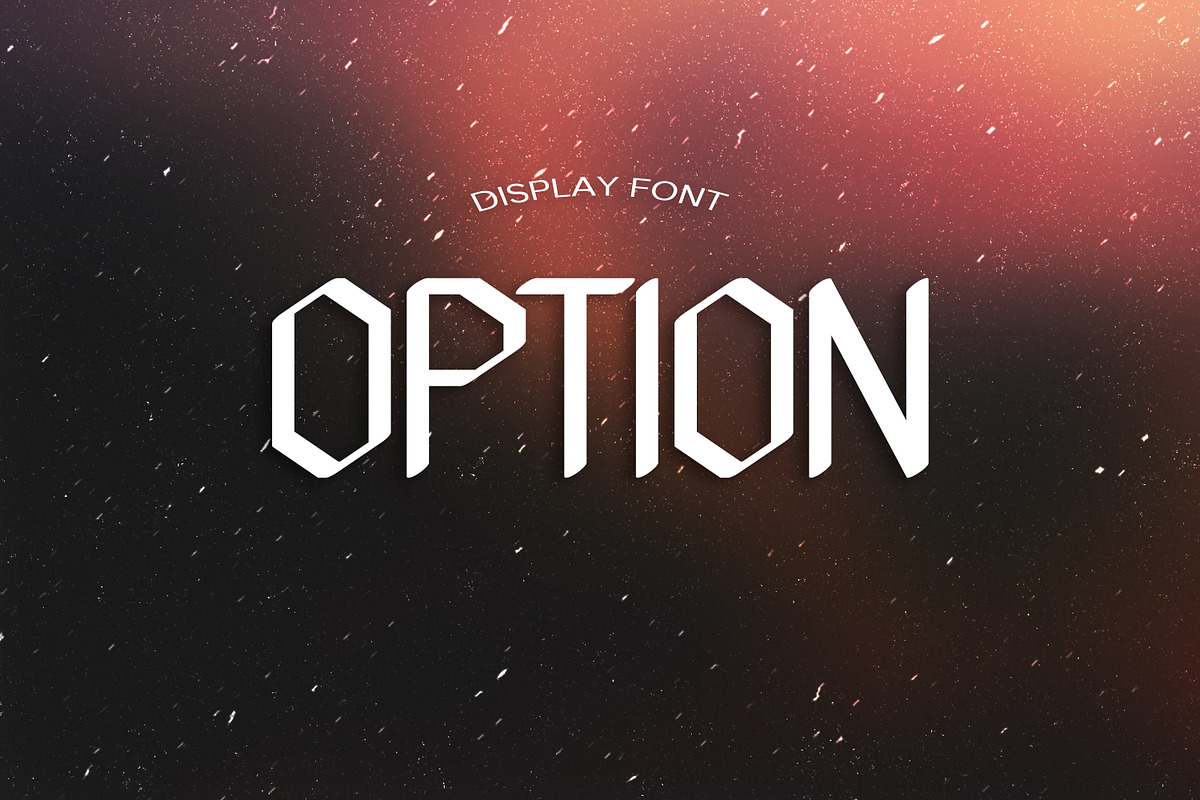 OPTION font